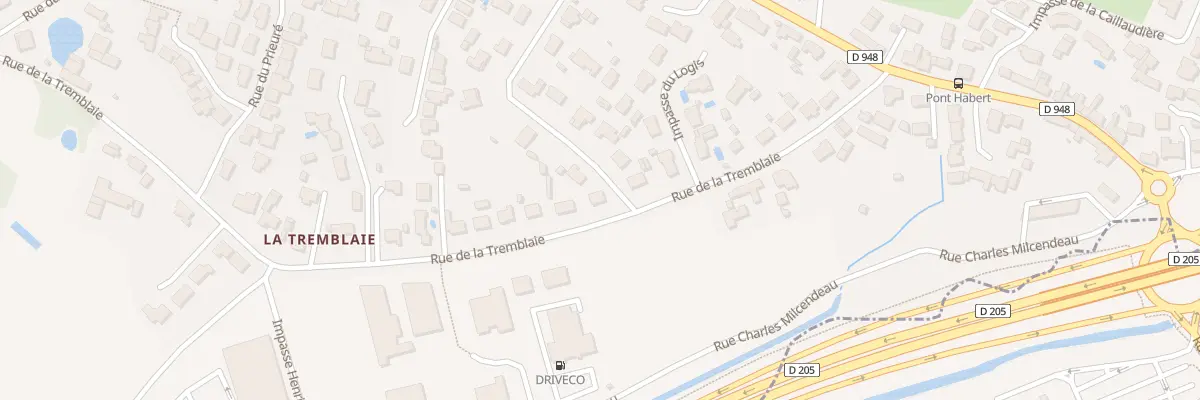 Plan du 14 Rue de la tremblaie à Sallertaine