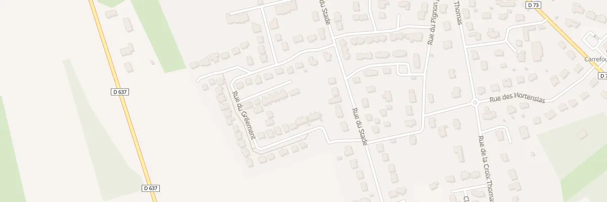 Plan du 20 Rue du Stade à Miniac-Morvan