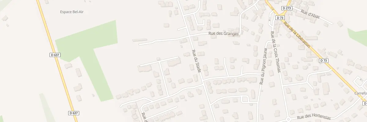 Plan du 5000A Rue du Stade à Miniac-Morvan