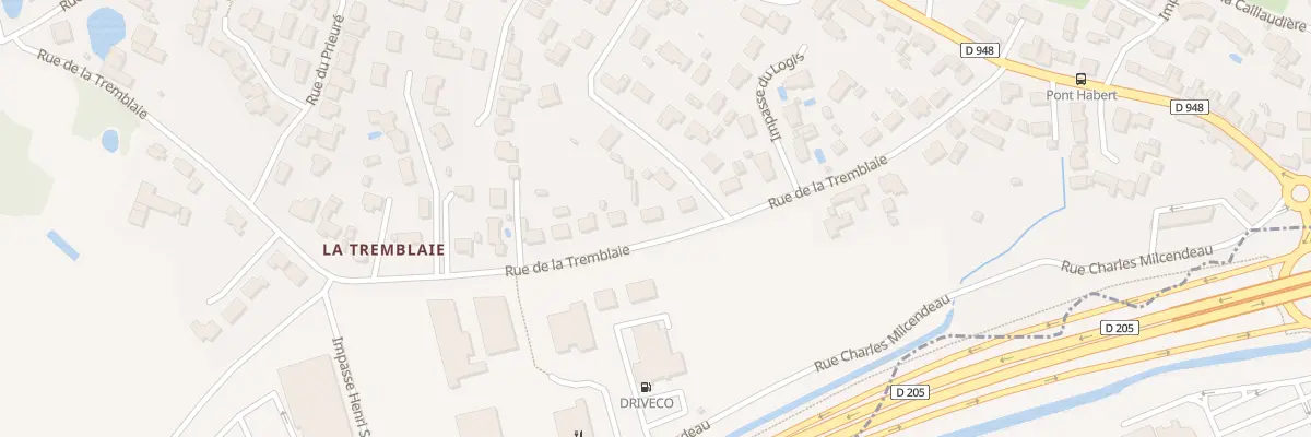 Plan du 16 Rue de la tremblaie à Sallertaine