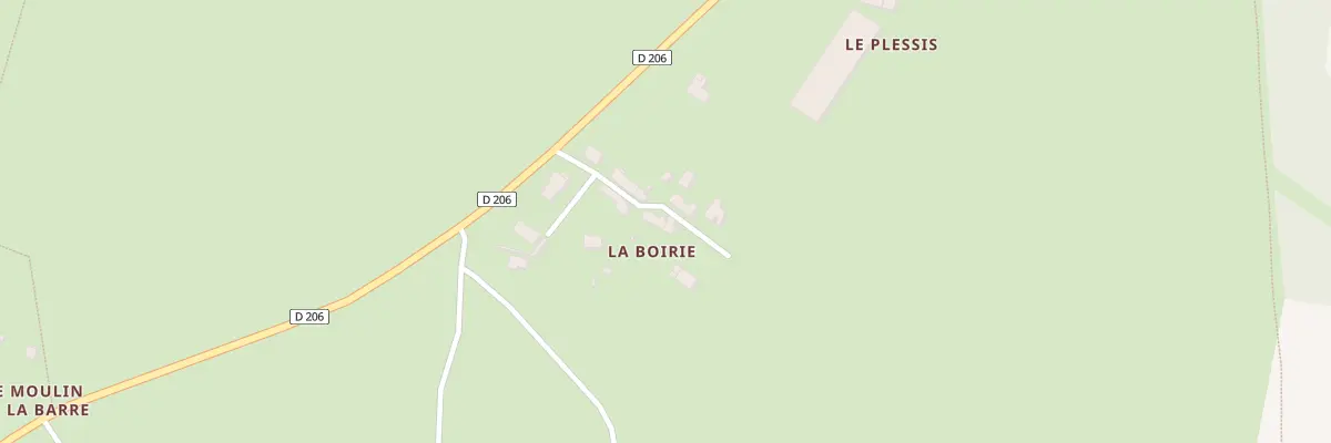 Plan du 7 La Boirie à Vue