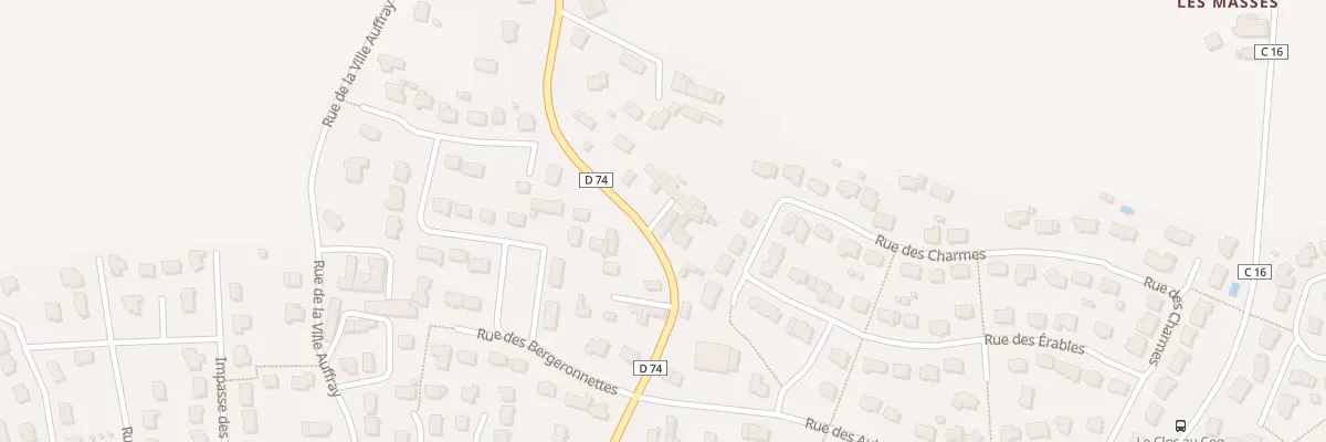 Plan du 6267 Les Ouches Boeufs à Saint-Méloir-des-Ondes