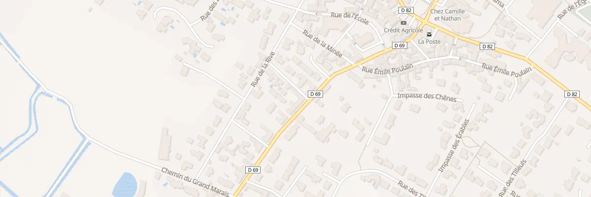 Plan du 12 Rue de l’océan à Soullans