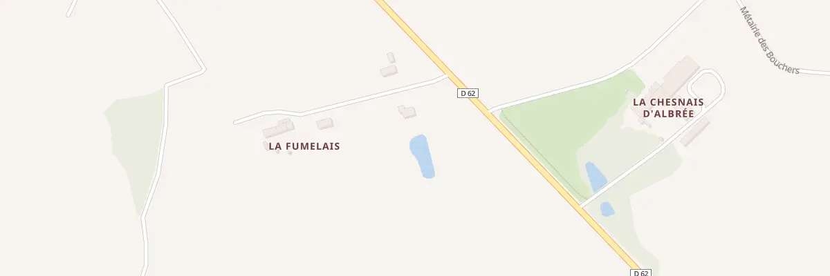 Plan du 2 La Fumelais à Talensac