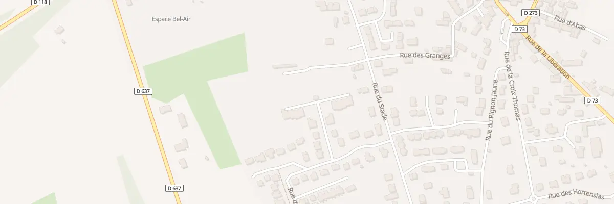 Plan du 5000B Rue du Stade à Miniac-Morvan