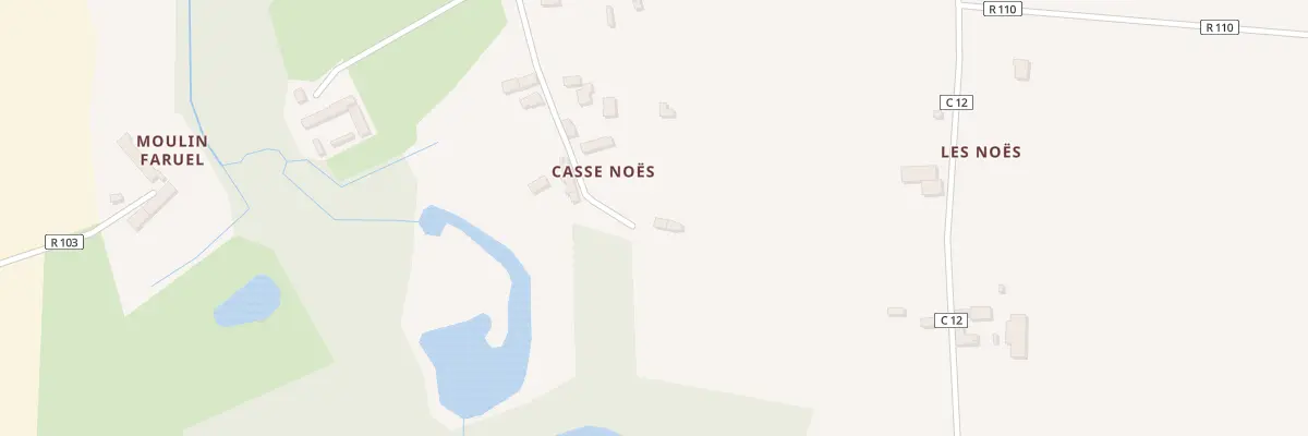 Plan du 5198 Les Noes à Miniac-Morvan