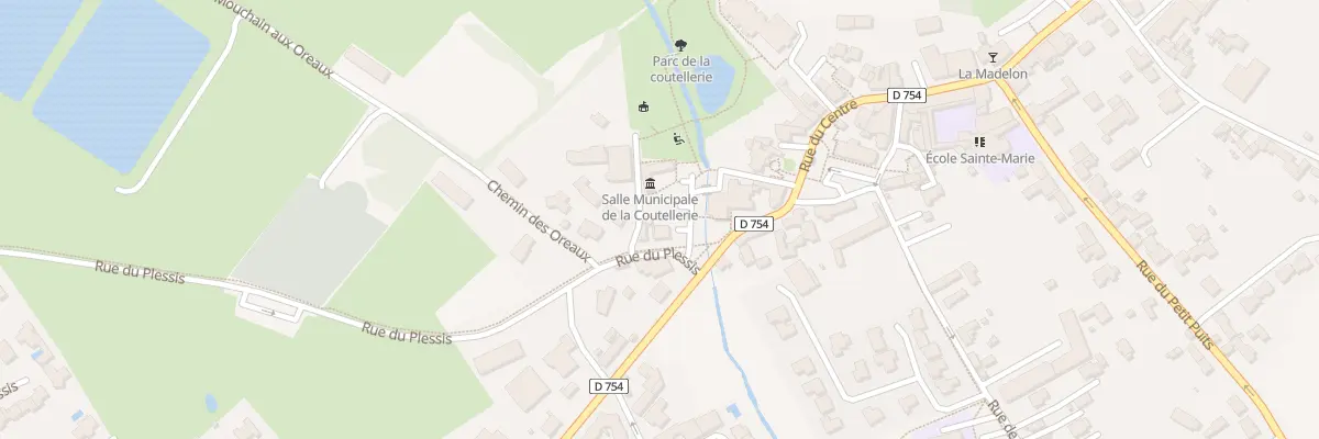 Plan du 4 Rue du plessis au Fenouiller