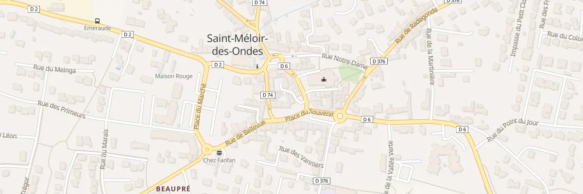 Plan du 11 Pl du Souvenir à Saint-Méloir-des-Ondes