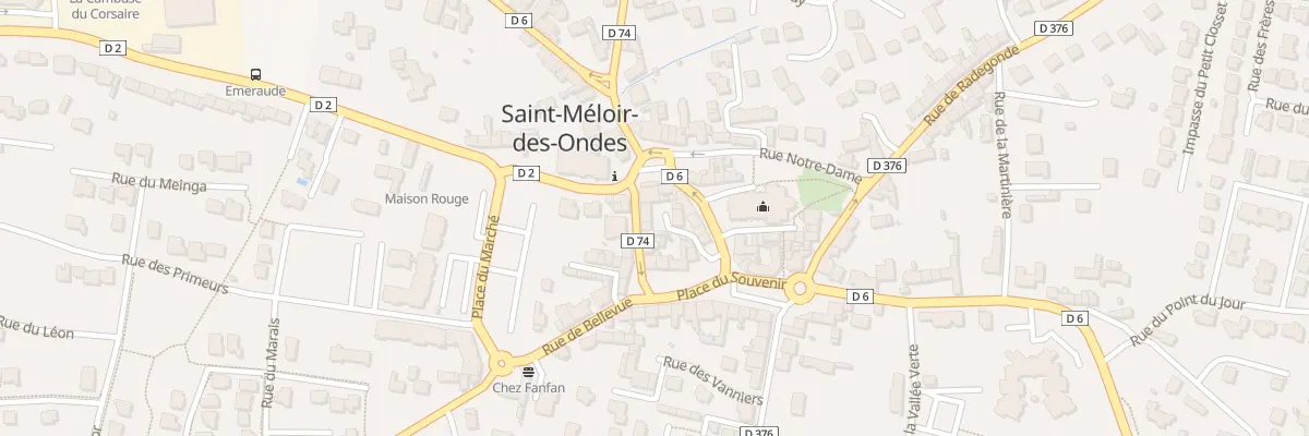 Plan du 3 Rue Le Fer à Saint-Méloir-des-Ondes