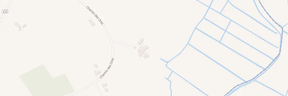Plan du 35 Che des Ores à Soullans