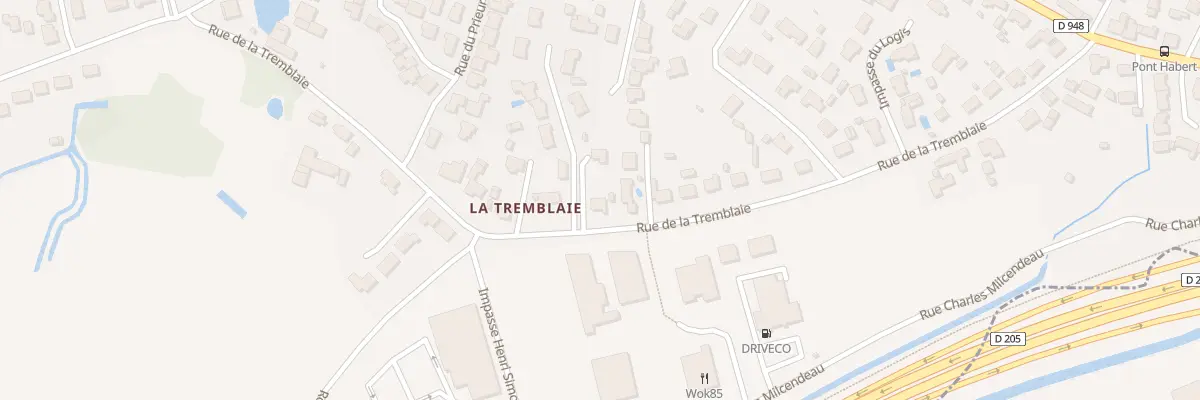Plan du 30 Rue de la tremblaie à Sallertaine
