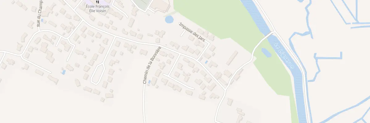 Plan du 16 Rue de saulnay à Notre-Dame-de-Riez