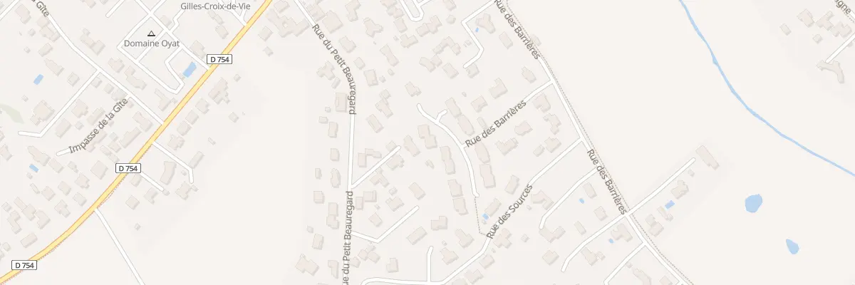 Plan du 320 Rue des barrières au Fenouiller
