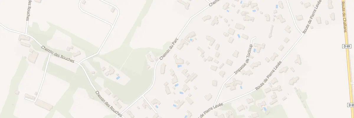 Plan du 22 Che du Parc à Soullans