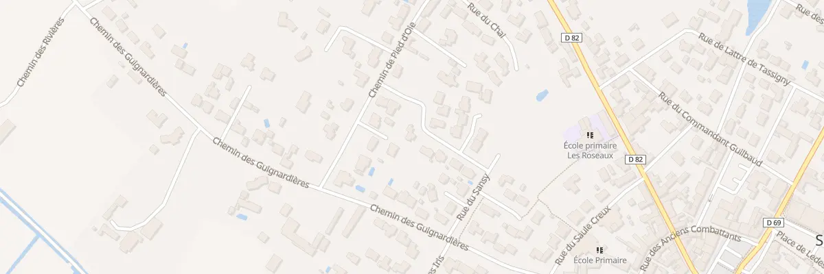 Plan du 9 Rue du pressoir à Soullans