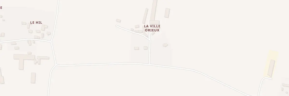 Plan du 1 La Ville Orieux à La Baussaine