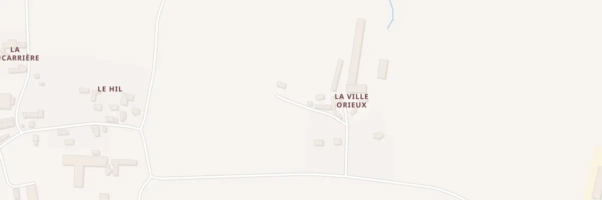 Plan du 5081 La Ville Orieux à La Baussaine