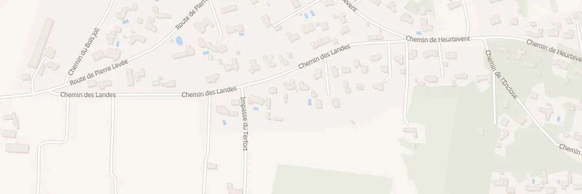 Plan du 21 Che des Landes à Soullans