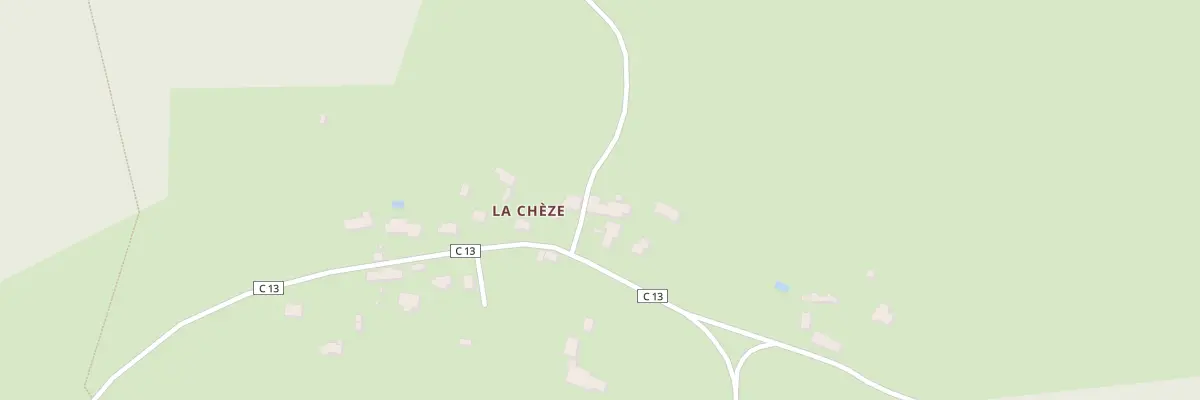 Plan du 5591 La Chèze à Baulon