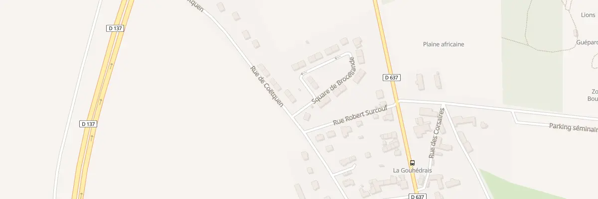 Plan du 18 Rue de Coëtquen à Pleugueneuc