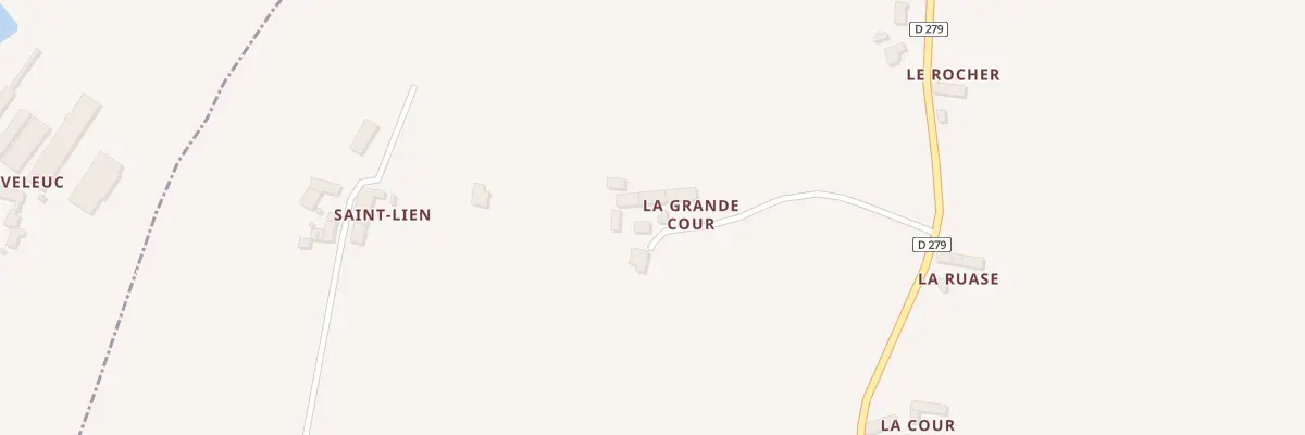 Plan du 5250 Saint Lien à Cardroc