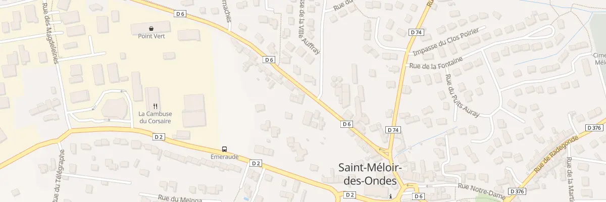 Plan du 27 Rue du Clos Poulet à Saint-Méloir-des-Ondes