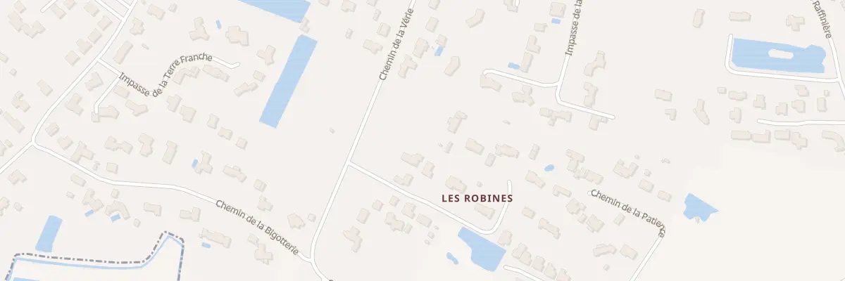 Plan du 5 Imp des Robines à Challans
