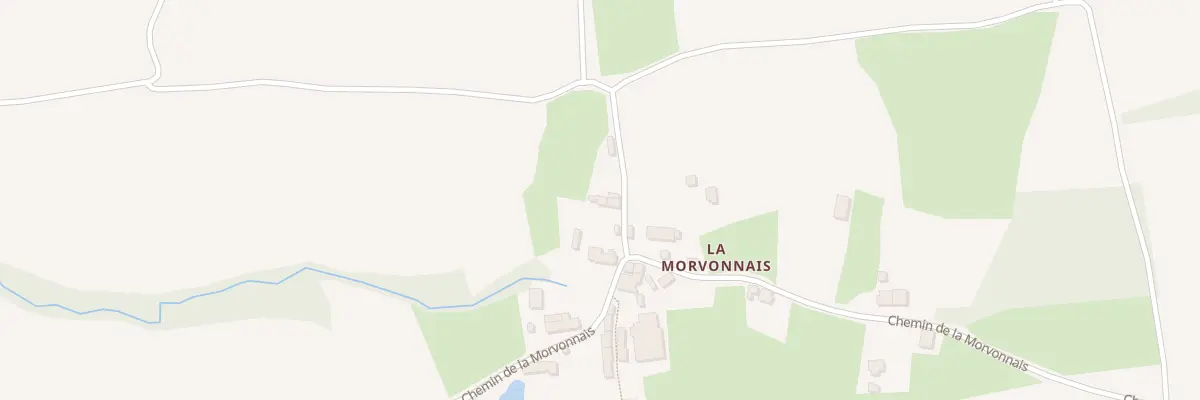Plan du 5527 La Morvonnais à Mesnil-Roc’h