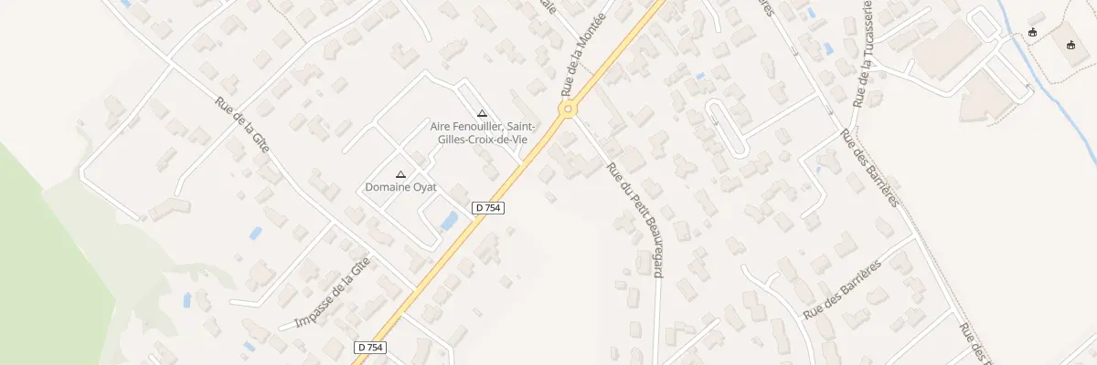 Plan du 18 Rue du centre au Fenouiller