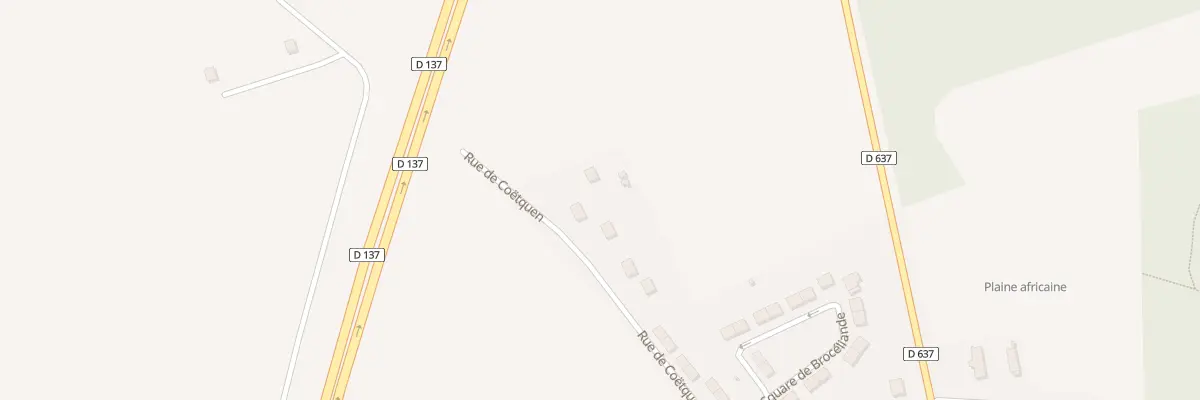 Plan du 36 Rue de Coëtquen à Pleugueneuc