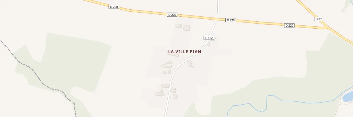 Plan du 5115 La Ville Pean à Cardroc