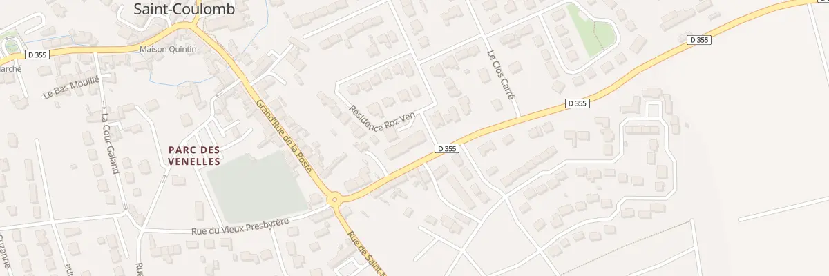 Plan du 1 Res Les Oyats à Saint-Coulomb