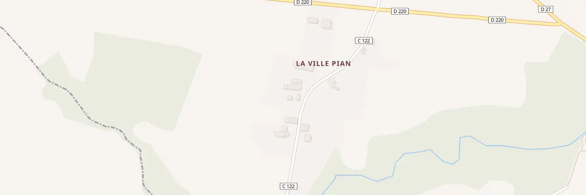 Plan du 5116 La Ville Pean à Cardroc
