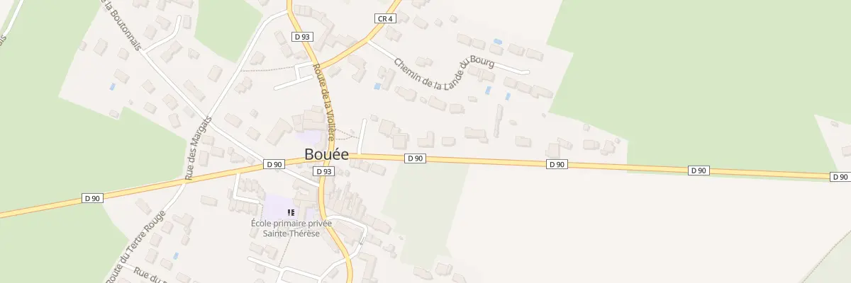 Plan du 3 Rte du Sillon à Bouée