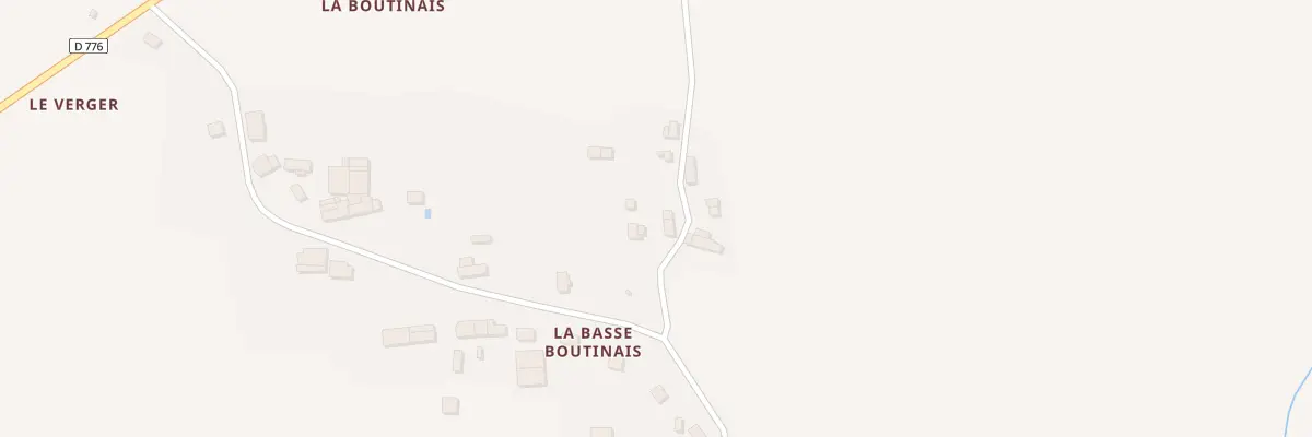 Plan du 25 La Boutinais à La Chapelle-Bouëxic