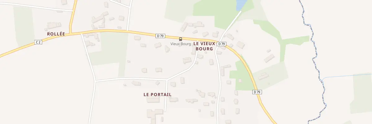 Plan du 30 Le Vieux Bourg à Saint-Thual