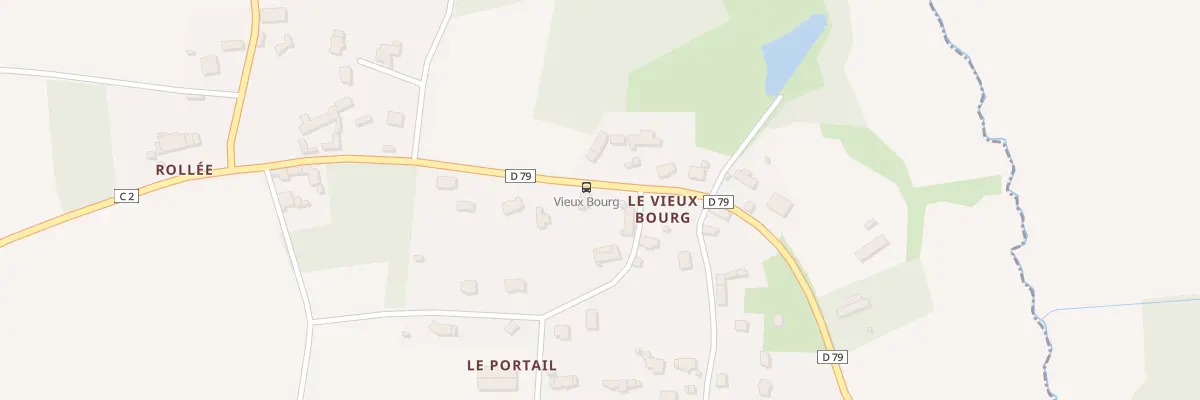 Plan du 26 Le Vieux Bourg à Saint-Thual