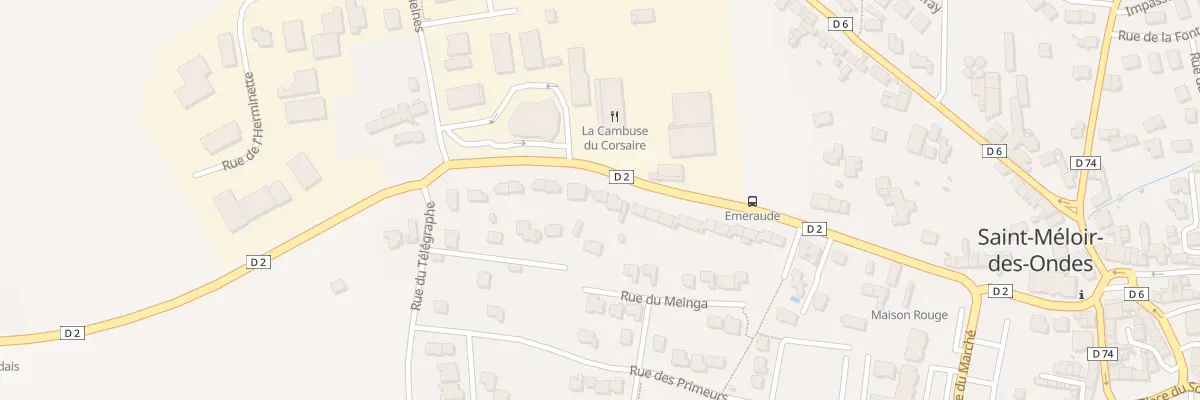 Plan du 37 Rue d’Émeraude à Saint-Méloir-des-Ondes