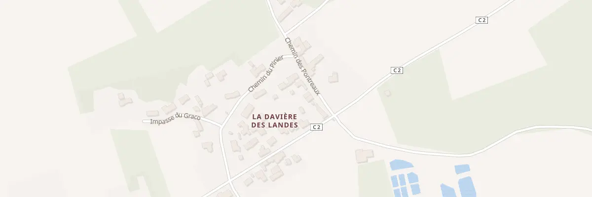 Plan du 1 Che des Pontreaux à Saint-Hilaire-de-Chaléons