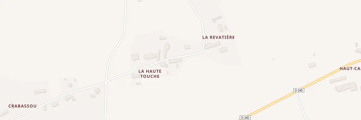 Plan du 5682 La Haute Touche à Talensac