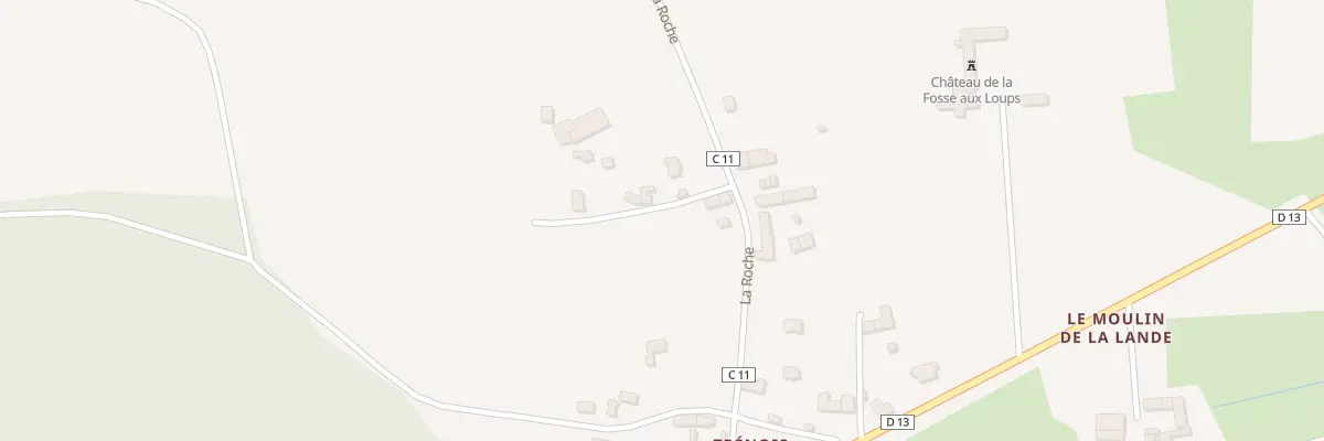 Plan du 7B Trénois à Trévérien