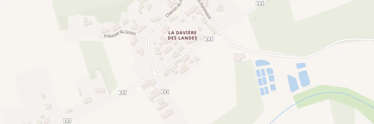 Plan du 1 La Daviere des Landes à Saint-Hilaire-de-Chaléons