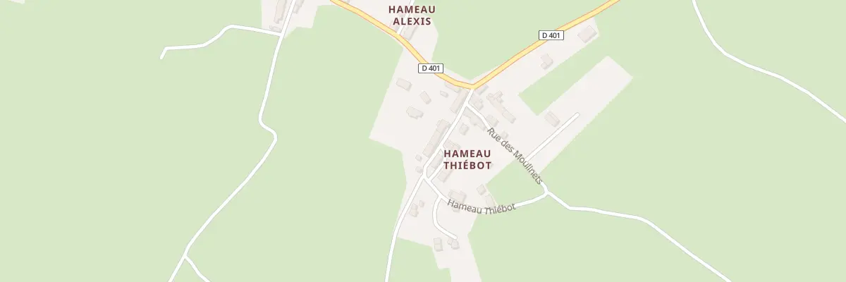Plan du 5 Hameau Thiebot Jobourg à La Hague