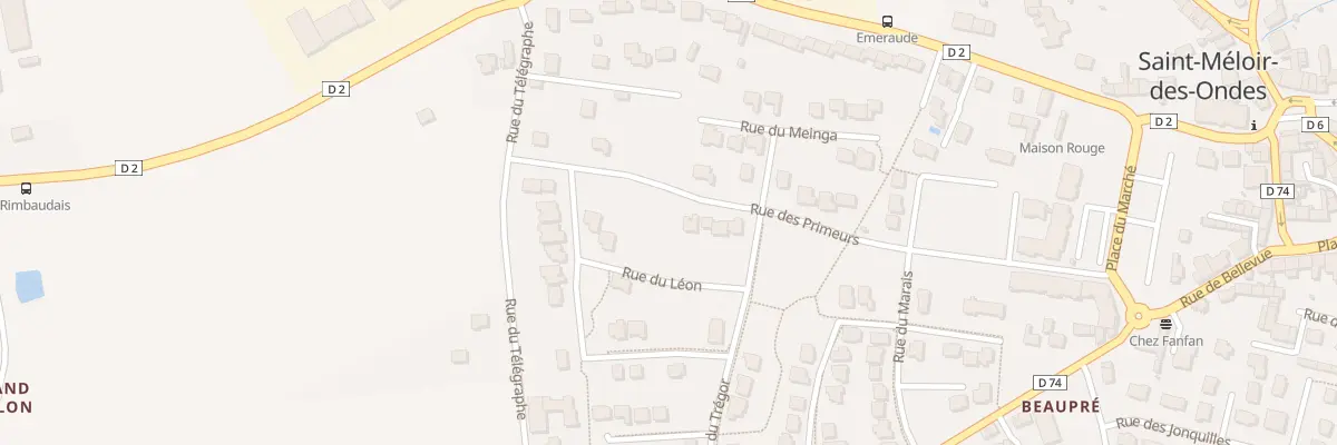 Plan du 49 Rue des Primeurs à Saint-Méloir-des-Ondes
