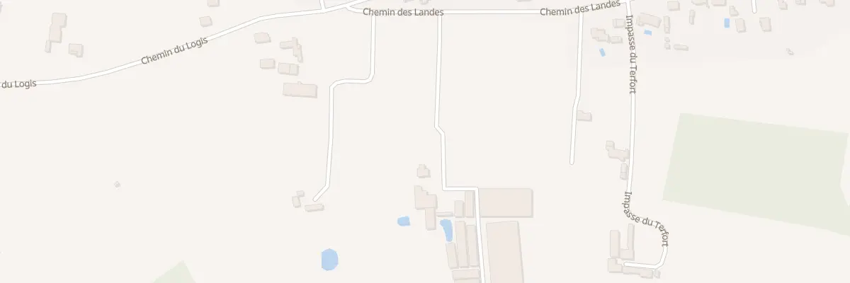 Plan du 51 Che des Landes à Soullans