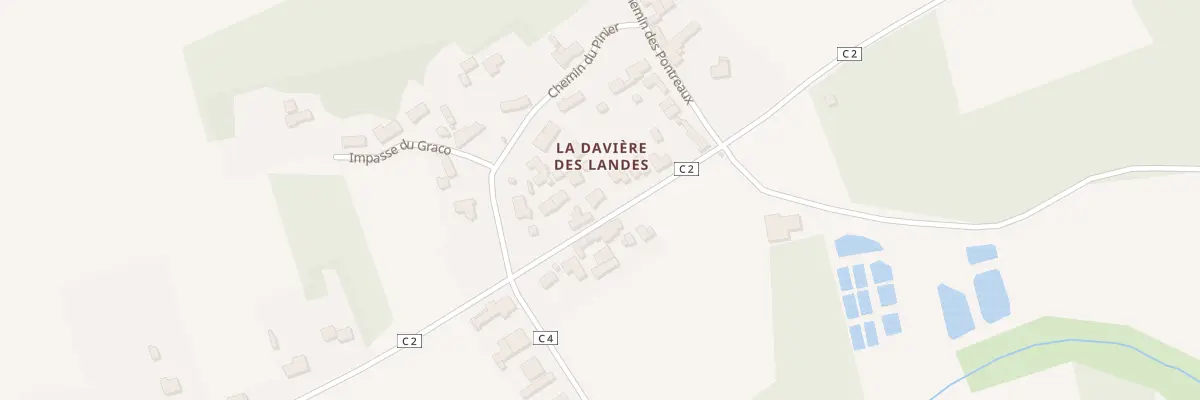 Plan du 8B La Daviere des Landes à Saint-Hilaire-de-Chaléons
