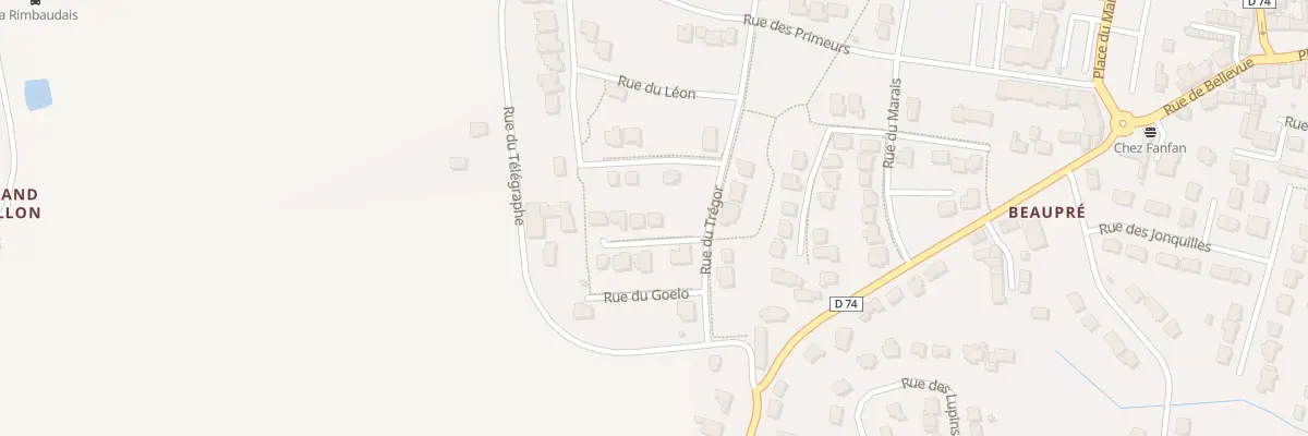 Plan du 4 Rue des Sept Îles à Saint-Méloir-des-Ondes