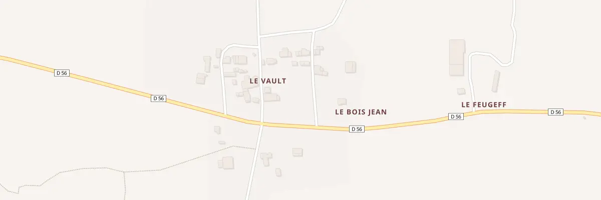 Plan du 12 Le Vault à La Chapelle-de-Brain