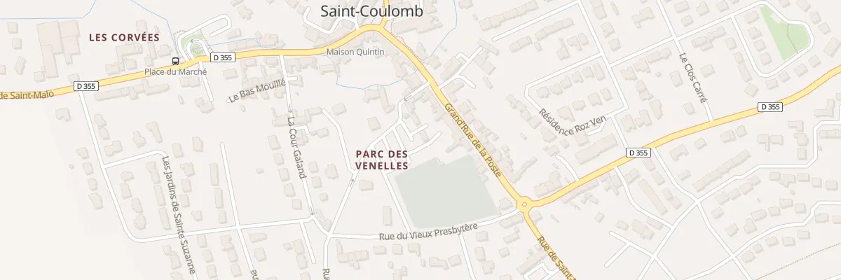 Plan du 10 Rue des Venelles à Saint-Coulomb