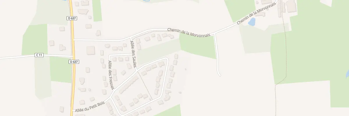 Plan du 38 All des Hêtres à Mesnil-Roc’h